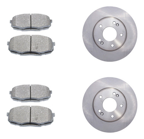 Discos Con Pastilla Freno Hyundai I30 2007 2014