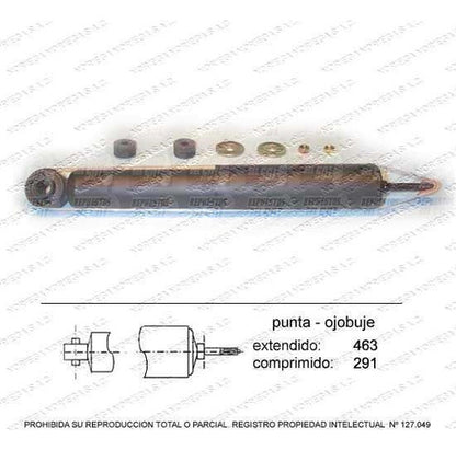 Par Amortiguador R/L Trasero Galloper 3.0 1995 2000