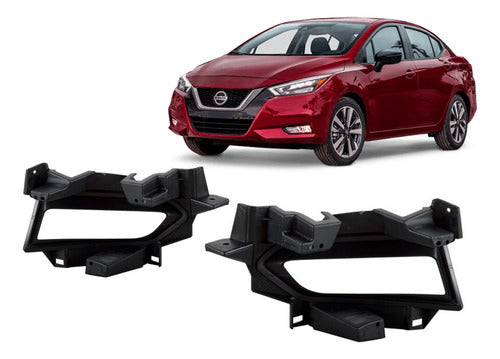 Tapa Neblinero Nissan Versa 2020 2022 Par