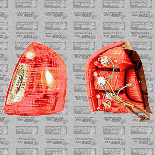 Farol Trasero Derecho Hyundai Accent New 1.4 2007 2010