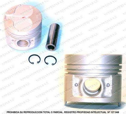 Juego Pistones Nissan Elantra 1.6 1990