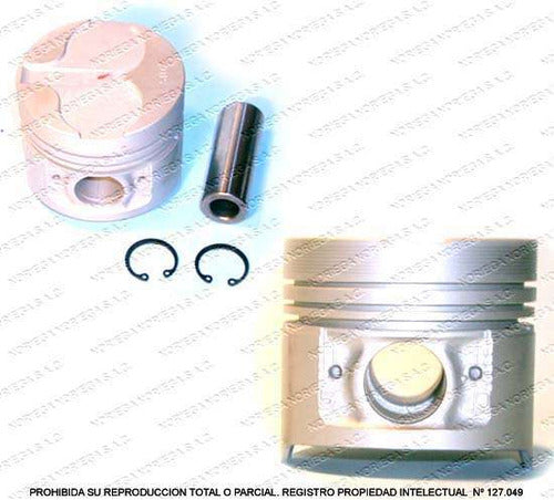 Juego Pistones Nissan Elantra 1.6 1990
