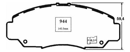 Pastilla Freno Delantero Honda Civic 1.8 2012 2016