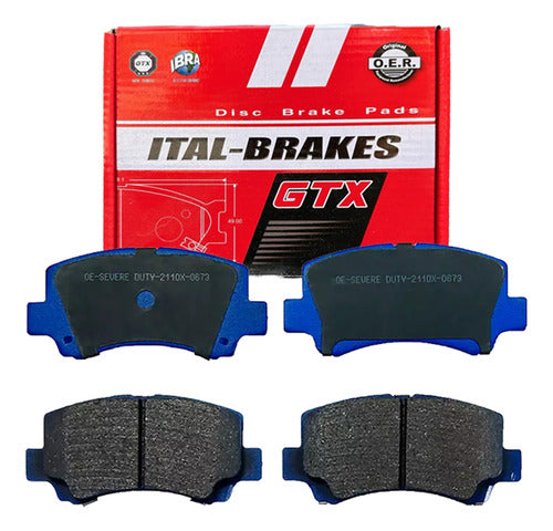 Discos Freno Con Pastilla Gtx Changan S200 2008 2016