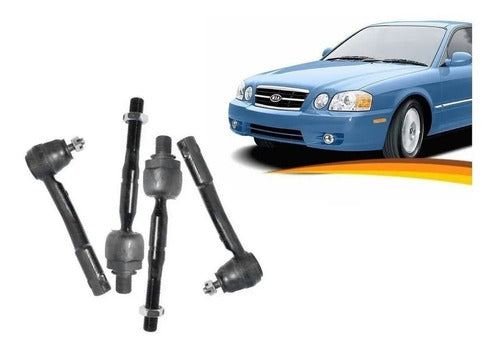 Brazo Axial Kia Optima 2001 2006 + Terminales Kit X 4