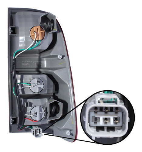 Par Faroles Trasero Toyota Hilux 2012 2015 Derecho + Izq