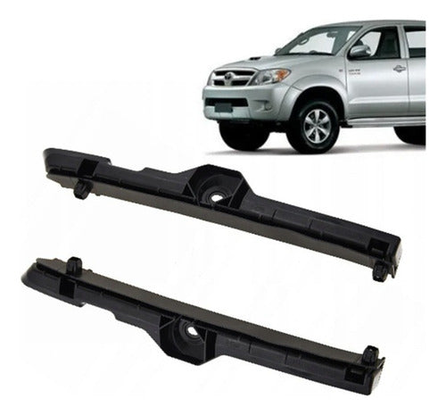 Mensula Parachoque Delantero Toyota Hilux 2005 2011 Par