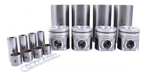 Kit Motor Camisa Cilindro Piston Buje Biela Dmax 2012 2016
