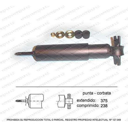 Par Amortiguador R/L Trasero Kia Frontier 2.7 1997 2004