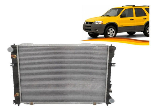 Radiador Motor Ford Escape 2.0 2001/2007 Tribute 2001/2007 Automatico