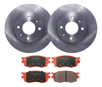 Discos Freno Con Pastilla Kia Rio Jb 2006 2011