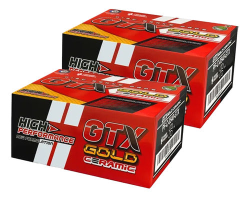 Kit Pastillas Delanteras + Traseras Freno Gtx Gold Changan X7 Plus 2023 2024