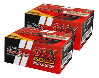 Kit Pastillas Delanteras + Traseras Freno Gtx Gold Changan X7 Plus 2023 2024