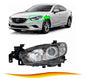 Optico Izquierdo Mazda 6 2014 2015 Regulacion Electrica