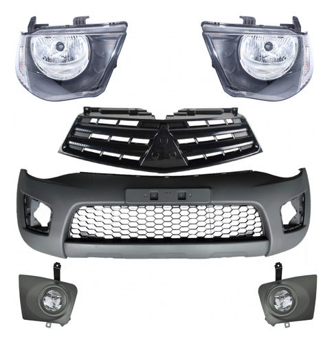 Parachoque Delantero Mitsubishi L200 2011 2015