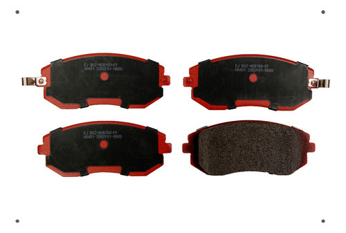 Pastilla Freno Ital Brakes Delantero Subaru Legacy 2004 2009