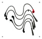 Juego Cable Bujia Nissan D21 2.4 1994 2000