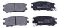 Pastilla Freno Trasero Mitsubishi Pajero 2.5 1989 1993