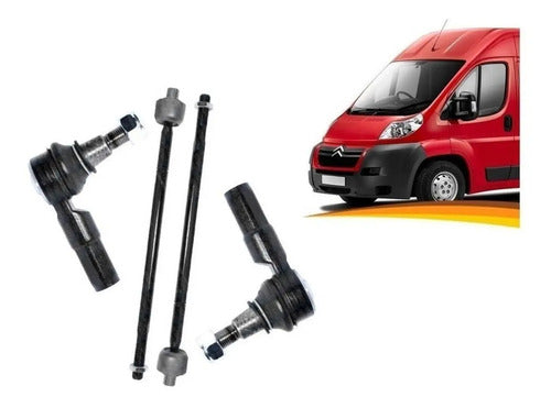 Brazo Axial Citroen Jumper 2008 2013 + Terminales Kit X 4