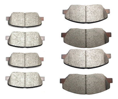 Kit Pastilla Freno Kia Sorento 2002 2010 Delantero + Traseros