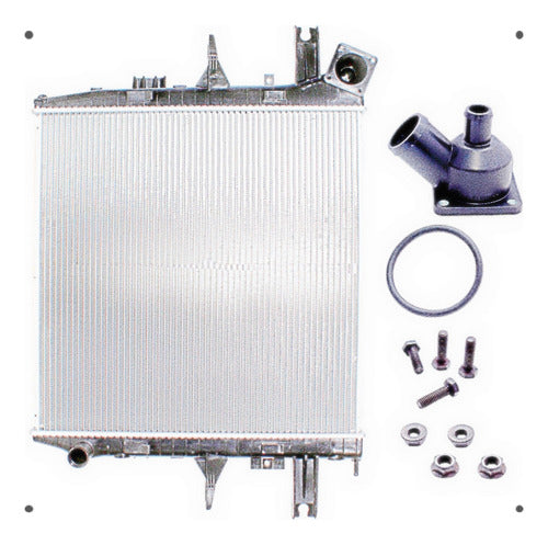 Radiador Motor Mahindra Pick Up 2.2 Dw12dd 2011 2018