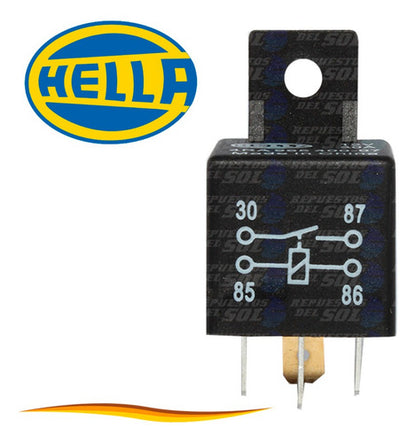 Relay Universal 4 Pines 12v 30 Amp