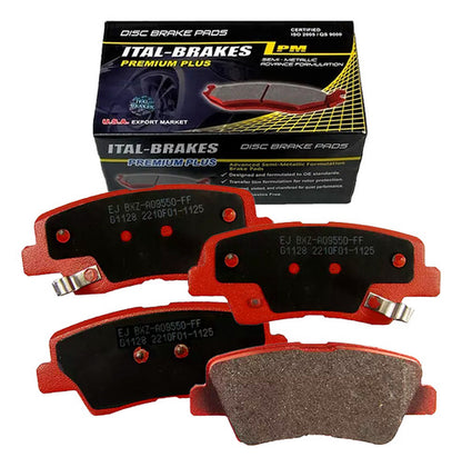 Kit Pastillas Delanteras + Traseras Freno Hyundai Tucson 2016 2020