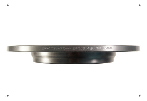 Par Discos Freno Trasero Gtx Hyundai Elantra Vii 2020 2021