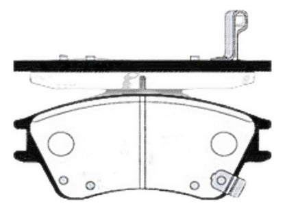 Pastilla Freno Delantero Hyundai Elantra Xd 2.0 2001