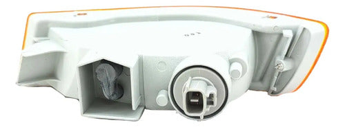 Farol Parachoques Mitsubishi L300 2005 2015 Derecho Naranja Oscuro
