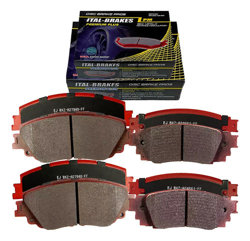 Kit Pastillas Delanteras + Traseras Freno Lexus Ux200 2019 2024