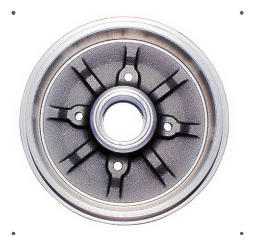 Tambor Freno Trasero Citroen C3 1.2 Eb2f 2012 2017 Par