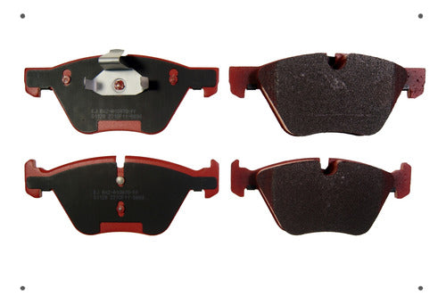 Pastilla Freno Ital Brakes Delantero Bmw 525ia 2003 2010