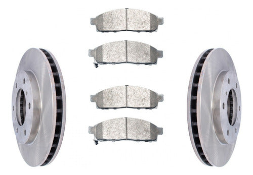 Disco Freno + Pastilla Mitsubishi Montero Sport 2008 2017