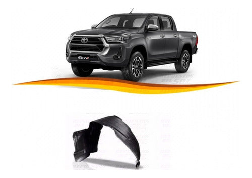 Guardafango Delantero Toyota Hilux Revo 2016 2019 Wide Body