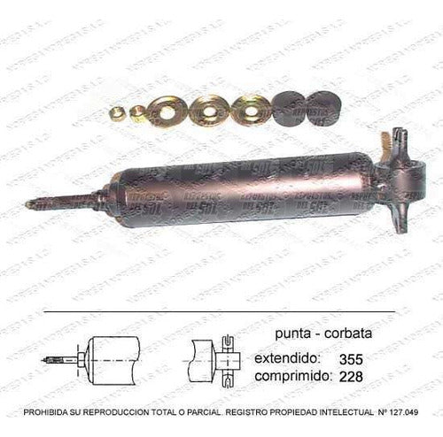 Par Amortiguador R/L Delantero Hiace Pickup 1.6 1977 1982