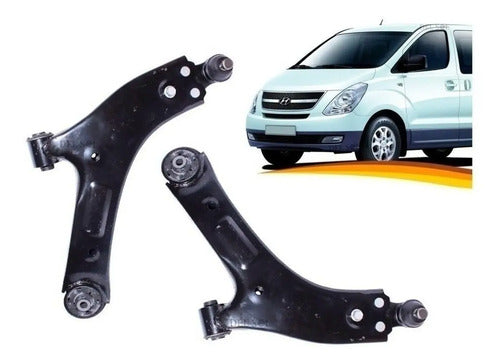 Bandeja Inferior Hyundai H1 2008 2019 Par Derecho + Izq