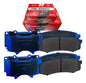 Kit Pastillas Delanteras + Traseras Freno Toyota Fj Cruiser 2007 2021