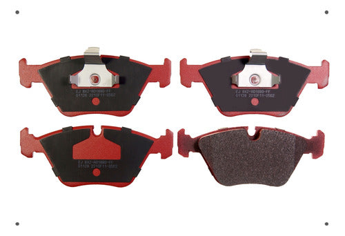 Pastilla Freno Ital Brakes Delantero Bmw 330ci 2000 2004