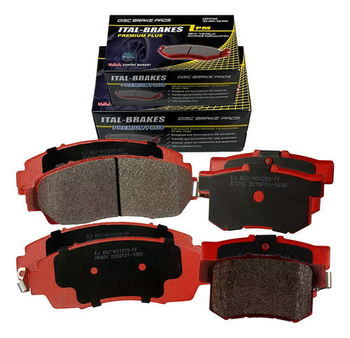 Kit Pastillas Delanteras + Traseras Freno Great Wall Haval H6 2015 2021