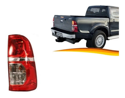 Farol Trasero Toyota Hilux 2012 2015 Derecho Rojo