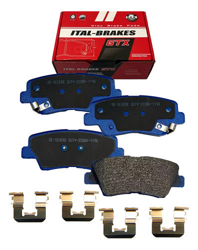 Kit Pastillas Delanteras + Traseras Freno Gtx Geely X7 2019 2021