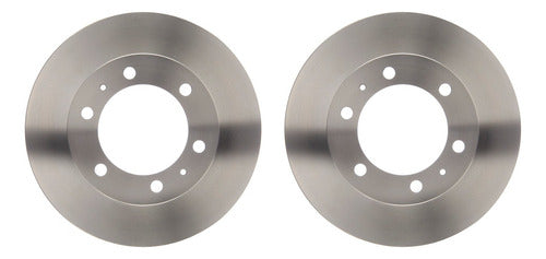 Par Disco Freno Delantero Toyota Hilux 2.7 2005 2008