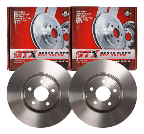 Discos Freno Con Pastilla Gtx Fiat 500 2014 2018