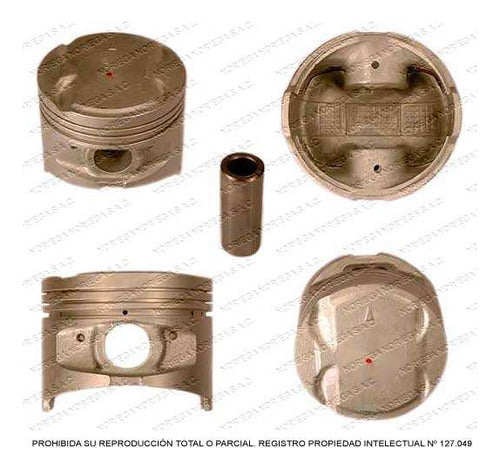 Juego Pistones Hyundai Pointer 1.5 1992 1995