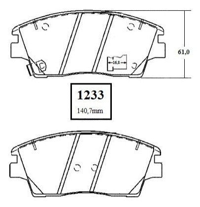 Pastilla Freno Delantero Hyundai Tucson 2.0 2015