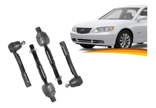 Brazo Axial Azera 2006 2010 + Terminales Kit X 4