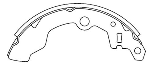 Balatas Freno Trasero Subaru Justy 1.2 1989 1995