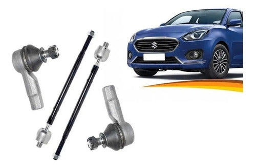 Brazo Axial Suzuki Dzire 2018 2020 + Terminales Kit X 4