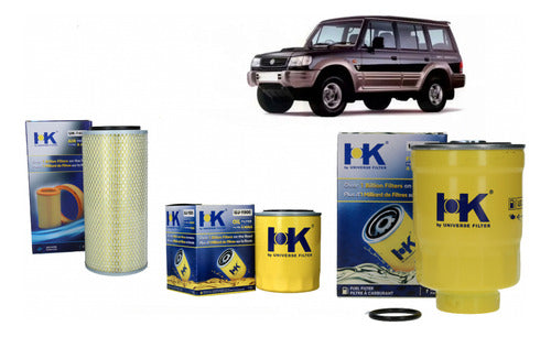 Kit Filtros Hyundai Galloper 2.5 1997 2004